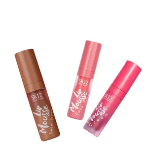 SR12 Lip Mousse 2gr Lipstik Anti Luntur Tahan Lama Melembabkan No Cracky Glossy