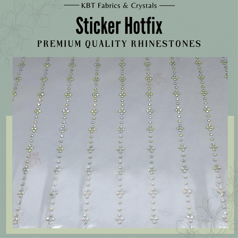 SS10 Batu Crystal AB Sticker Hotfix Batu Manik Tampal [Premium - TikTok ...