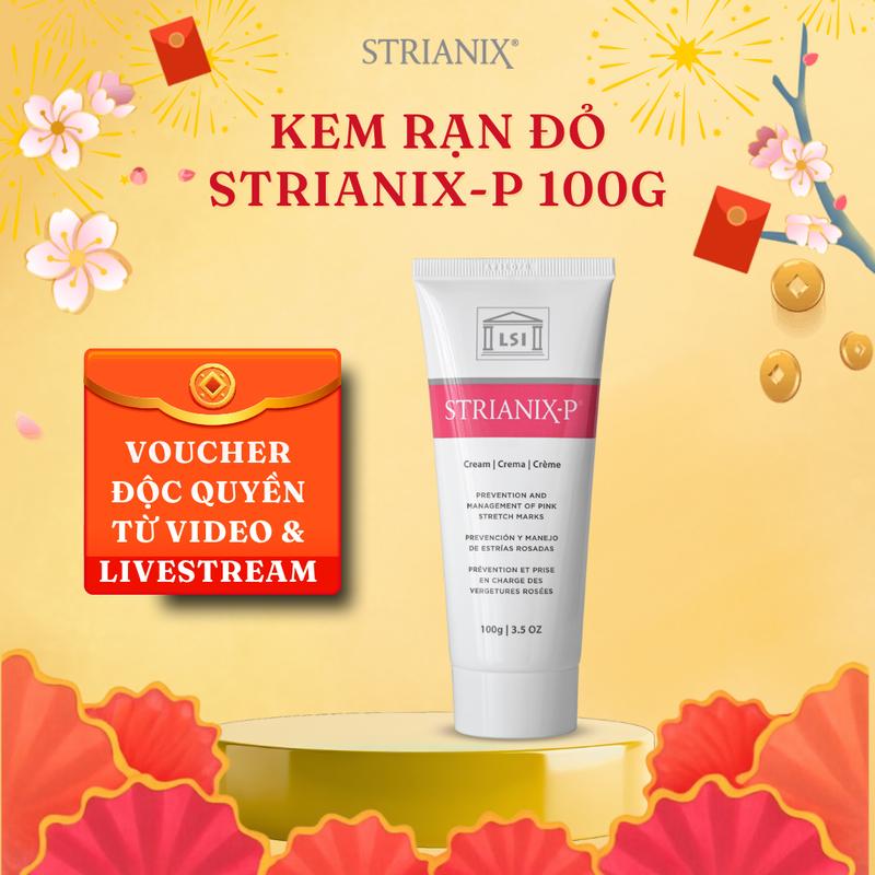 Kem bôi rạn da Strianix-P 100g dùng cho RẠN ĐỎ