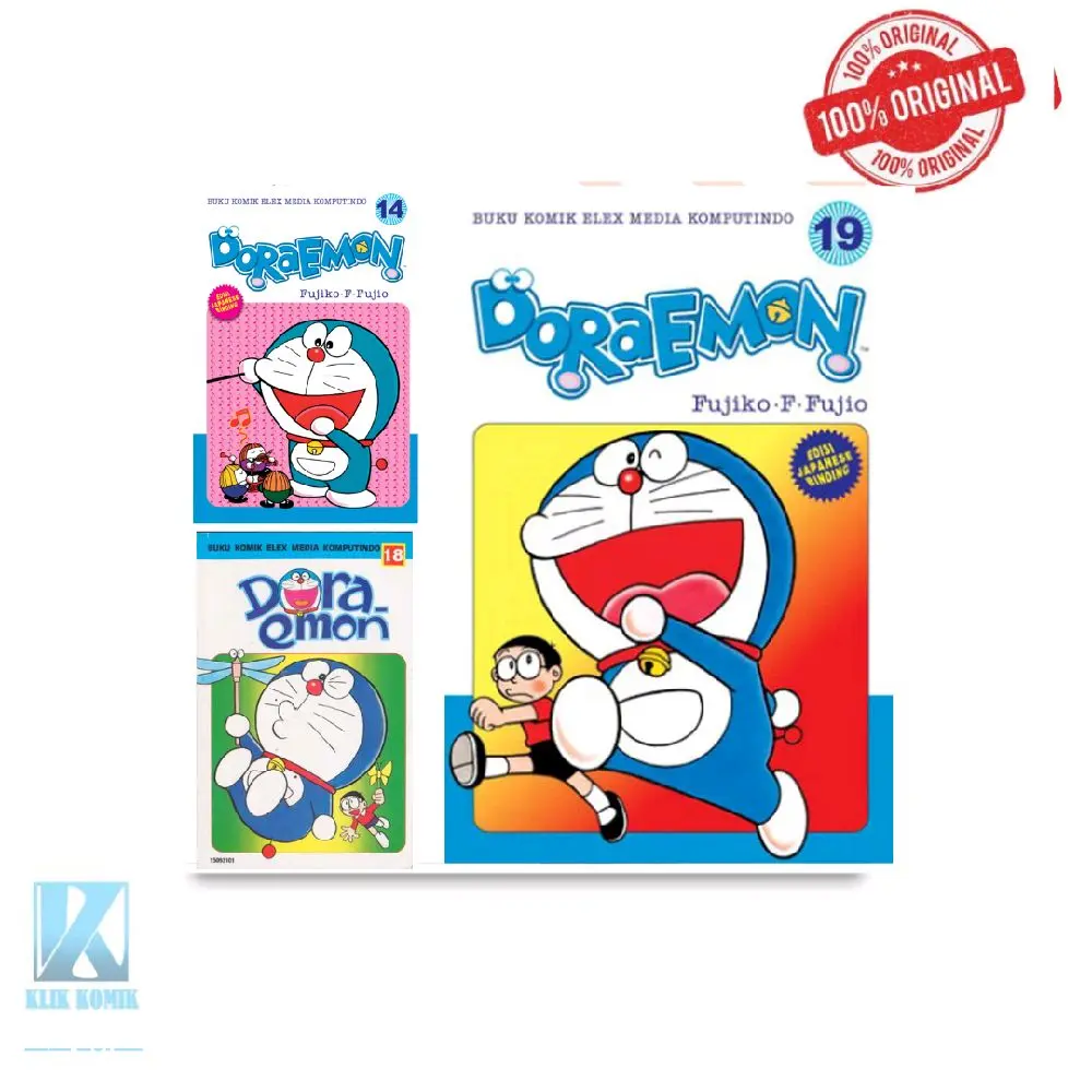 Komik Doraemon Fujiko F Fujio Terbitan Elex Media Komputindo