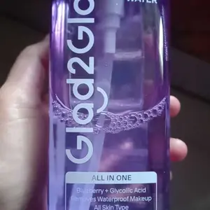 GladGlow Pore Clearing Micellar Water 130ml /230ml/ 300ml - All in One For All Skin Type Menghapus Makeup Waterproof Membersihkan Pori Pori Meratakan Tekstur Kulit Mengembalikan Kesegaran Glowingnya Seharian G2G