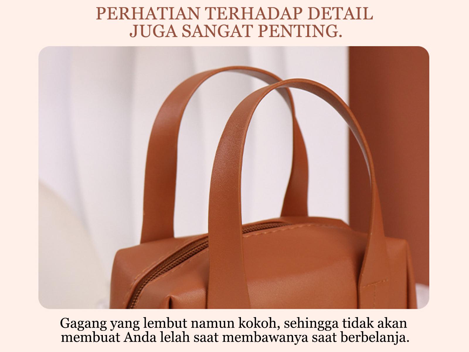 TANTOMI Tas Kosmetik Portable Shell Kapasitas Besar dan Tinggi Tas Kosmetik Kotak dengan Desain Elegan dan Fungsional TANTOMI Tas Kosmetik Portable Shell Kapasitas Besar dan Tinggi Tas Kosmetik Kotak dengan Desain Elegan dan Fungsional