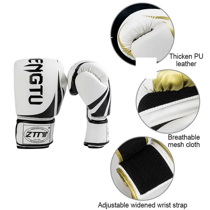 【Siap Stok COD】Sarung Tangan Tinju boxing premium sarung tinju Wannafit 14Oz 12 Oz 10 Oz Boxing Gloves Boxing Sport Punch Training MuaythaiSarung Tinju  Elite Muaythai / Boxing / MMA / Kick Boxing 1