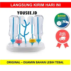 Rak Pengering Botol Susu Bayi Tirisan Gelas Pengering Baby Bottle Drying Dot