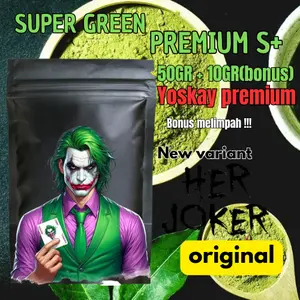 Bubuk Minuman Hijau Teh Hijau 50gr - Serbuk Minuman Berkualitas Powder alami