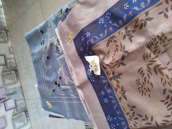 Product Review of (POUCH) PROMO ISI 2 HIJAB SEGIEMPAT MOTIF AZARA VOAL PREMIUM STANDAR PREMIUM LASERCUT LOGO PRINT/ LOGO METAL from s**5 0