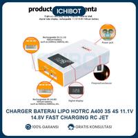 Gambar Charger Baterai Lipo HOTRC A400 3s 4s 11.1v 14.8v Fast Charge Original dari ichibot Kab. Sleman 3 Tokopedia