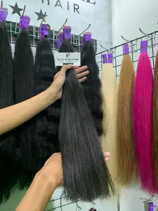 *40 CM - SMOOTHING HITAM - Hair Extension