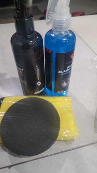 Product Review of Jacks Paket Ampuh ( Perawatan Mobil Efektif Hilangkan Jamur Kaca dan Pelindung Kaca Mobil ) All Varian 250 ML Spons dan Kain Microfiber from A**s W**a ** L** ** ** 0