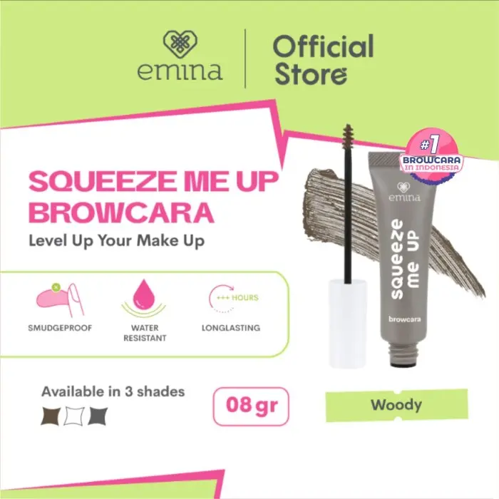 Emina Squeeze Me Up Browcara 8 G - Brow Mascara Water Resistant 0