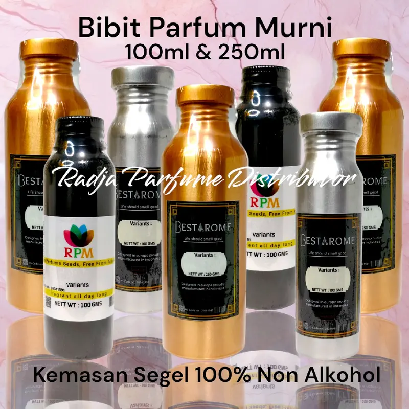 JELO STIL . BIBIT MURNI PARFUM . BIBIT PARFUM 100ML/250ML .  Perfume  Wanita . KEMASAN SEGEL PABRIK . BIBIT PARFUM ORIGINAL . 0