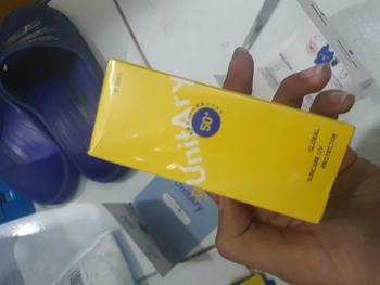 Product Review of [Kulit Kombinasi][IN VIVO & NON COMEDOGENIC TESTED]UNITARY Global Suncare Physical Sunscreen 50ml UV Protector SPF 50+ PA++++Mixed Skin Non-Acne glowing Sesuaikan keseimbangan air dan minyak Mengurangi jerawat bruntusan dan kusam Mudah diserap from T**_ 1