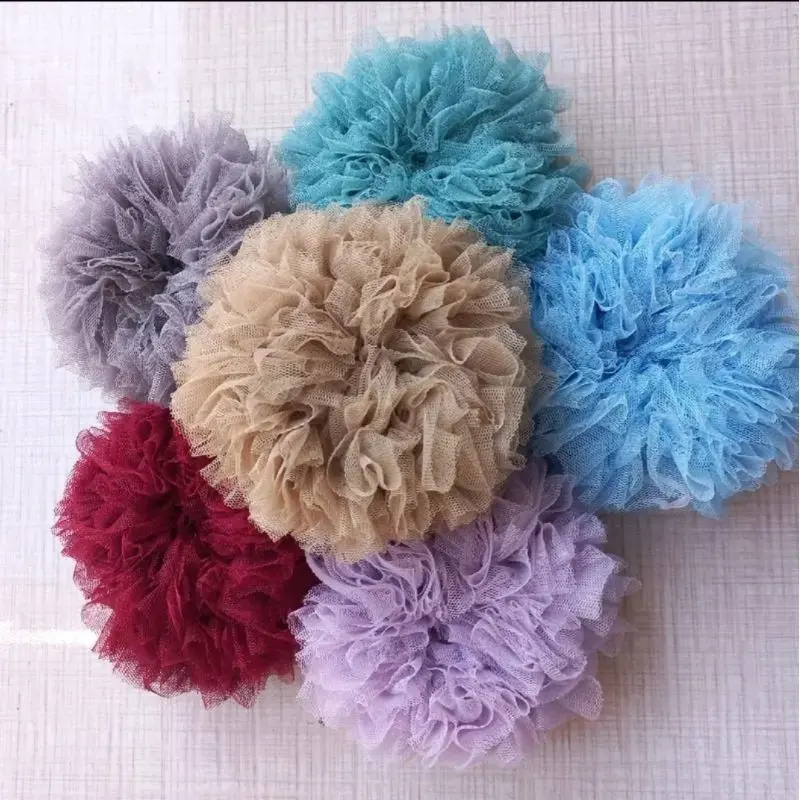Special PROMO Cepol tile VIRAL/SCRUNCHIE TILE BESAR 20 CM soft tule Premium Gread A 6