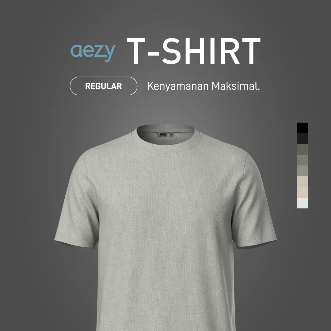 No Void Minds AEZY Regular Fit Core T-Shirt | Steel