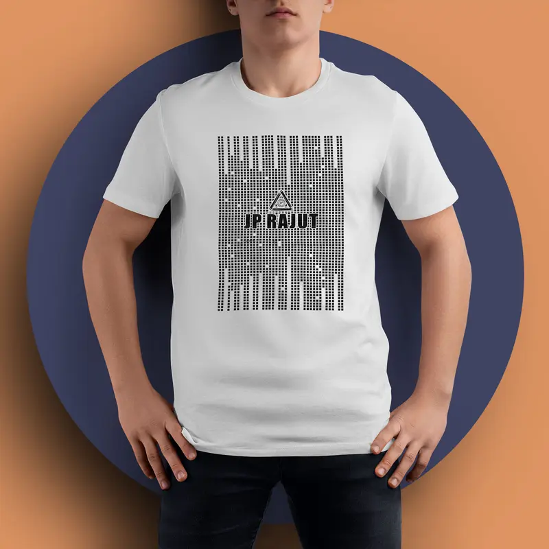 Kaos Distro Pria Premium Cotton Combed 24s Motif JP Rajut Style 1 Size M, L, XL 0