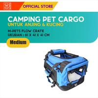 Gambar M-Pets Flow Crate Camping Pet Cargo Medium/ Kandang Travel Rangka Besi dari M-Pets Volk Pets Indonesia Kota Tangerang 3 Tokopedia