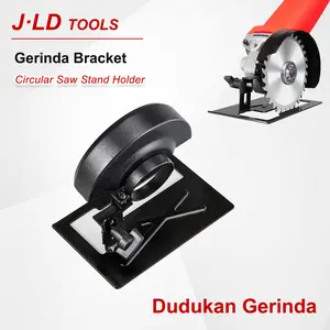 JLD Dudukan Gerinda Adaptor Angle Grinders ke Circular Saw Mesin Gerinda jadi Circular Saw Stand Holder Gerinda Bracket