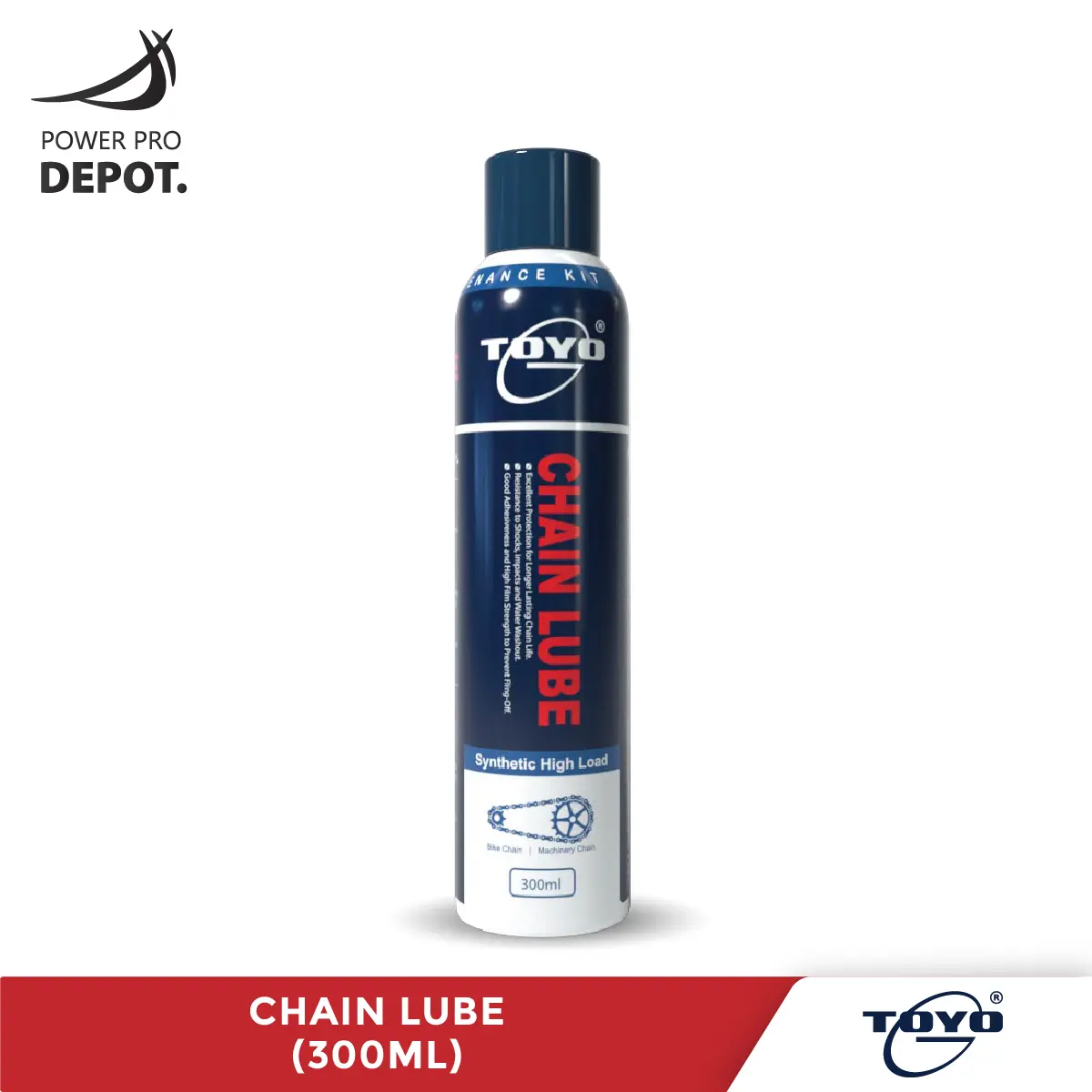 Toyo-G Chain Lube Synthetic High Load Motorcycle Chain Lube Grease Minyak Rantai Motor