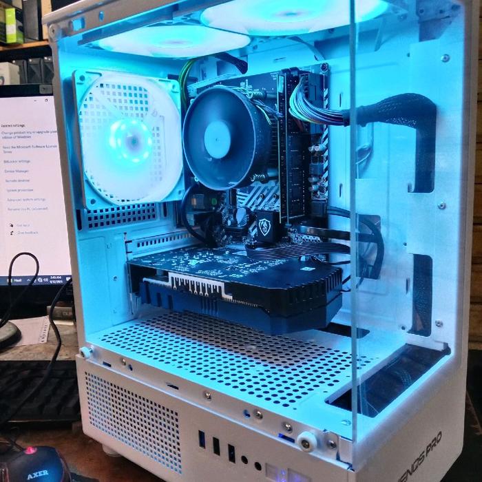 Jual PC gaming Core i5-10400F+RaM 16GB+VGA GTX1650 4GB+Ssd 256GB+