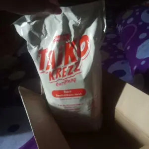 COD RASA BARU! Taiko Krezz 500g/1000g, camilan/makanan kembung/ puffed, citarasa baik, renyah dan lezat, makanan puffed daribahan baku berkualitas, renyah dan tidakterlupakan