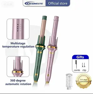 MAIMEITE Catokan Curly Otomatis Ceramics Curly Catokan Keriting Keramik Otomatis Libra Hair Curly Styler 25mm