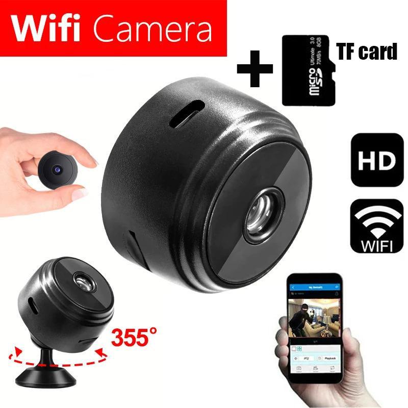 Camera mini, A9, WiFi, giám sát không dây, bảo vệ an ninh, giám sát từ xa, 1080P HD, máy quay phim, giám sát Video, nhà thông minh, chống rung, thích hợp cho thể thao, với tính năng giám sát Video 1