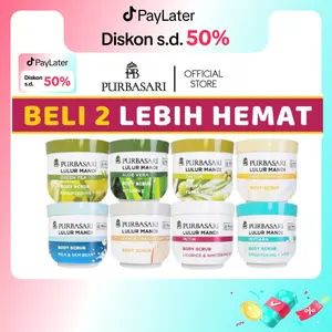 Purbasari Lulur Mandi Series | Netto 100 gr & 200 gr | Body Scrub