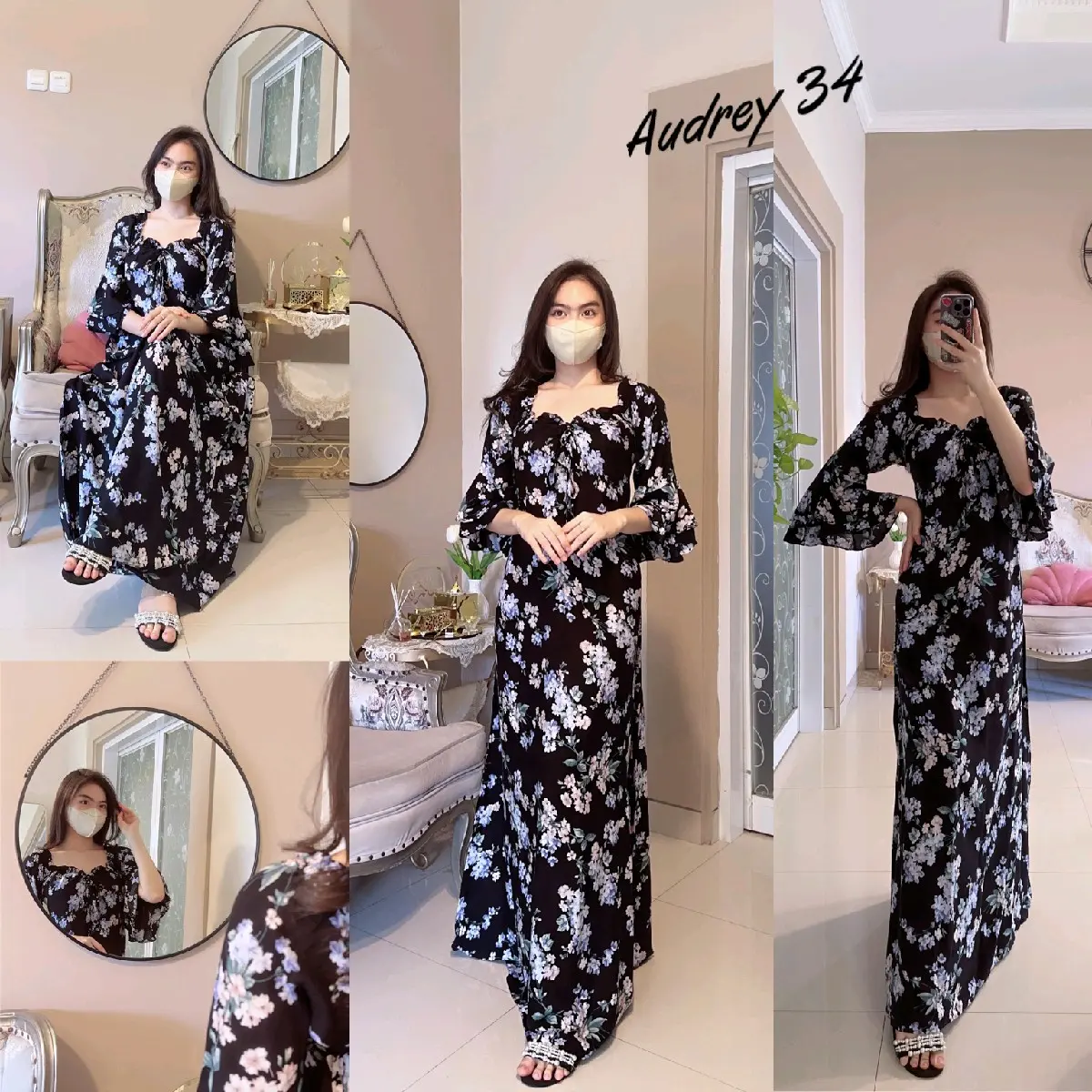 Daster Busui Bumil Rayon Audrey by Fairuz