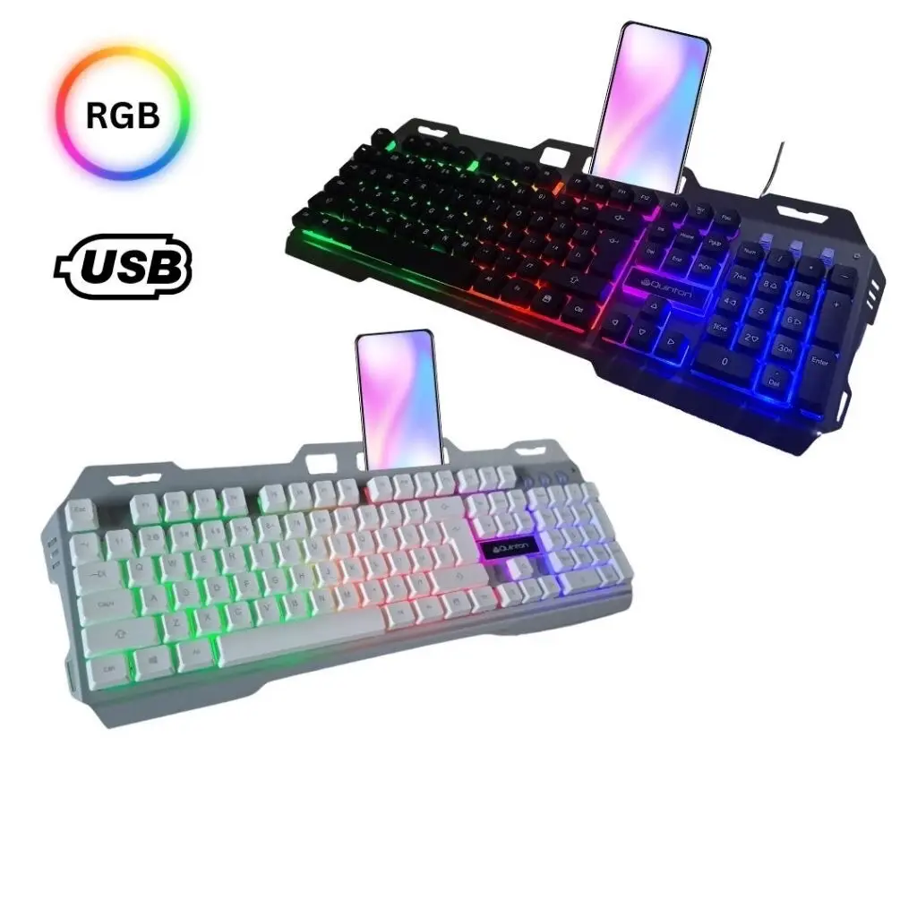 Keyboard gaming quinton VR30 cool metal RGB
