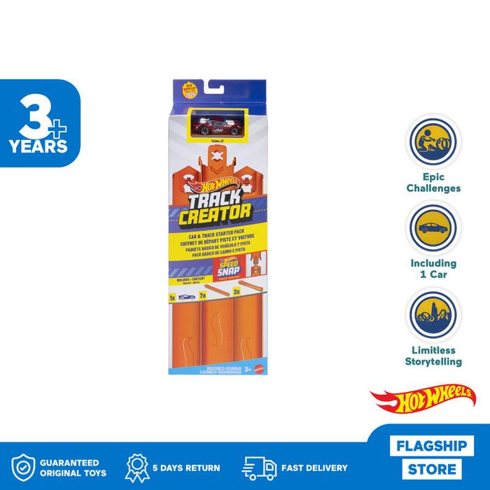 Gambar Hot Wheels Track Creator Track and Car Starter Playset - Mainan Trek Mobil Balap dari hotwheelsflagship Kota Tangerang Tokopedia