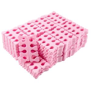 10/50/100PCS Separadores de dedos del pie de esponja antideslizantes para spa de pies/pedicura, evitan que los dedos se peguen, suaves, cómodos e higiénicos, fáciles de limpiar, ideales para el cuidado profesional en salones de uñas y pedicura en casa