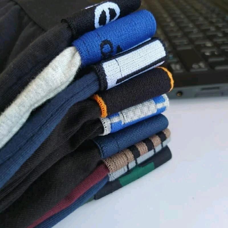 celana dalam pria dewasa 5 pcs bahan spandex lentur dingin dipakai Boxer Karet 2