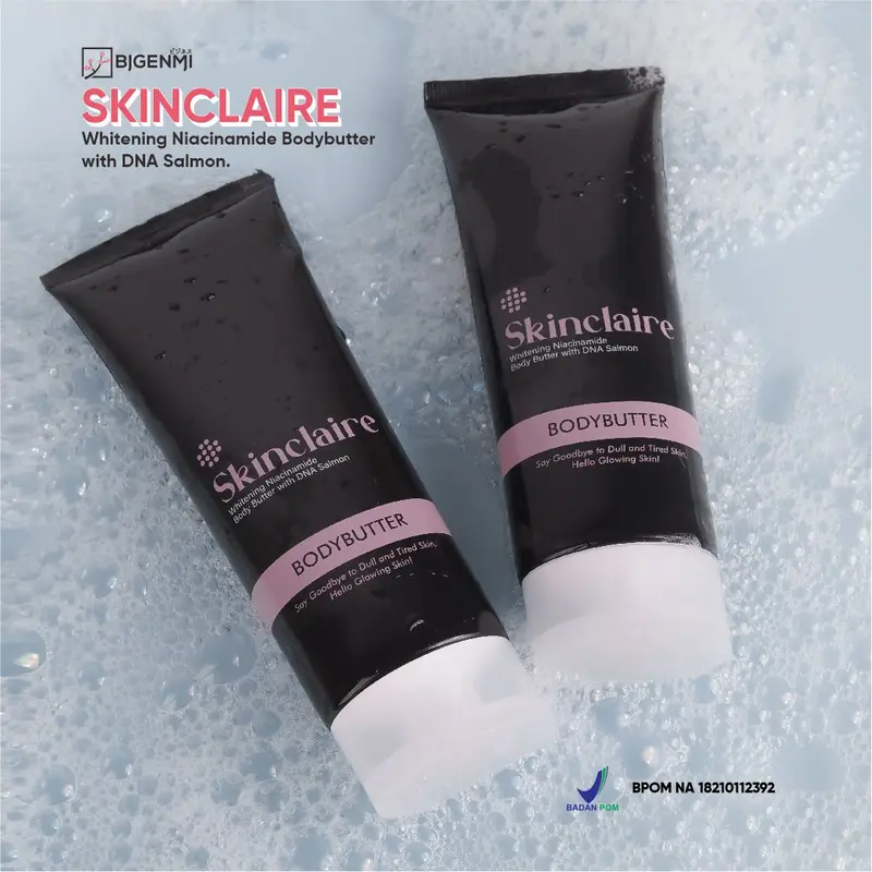 Bigenmi Skinclaire Whitening Niacinamide - Body Butter DNA SALMON Lotion Extract Tubuh Hand Vitamin 2