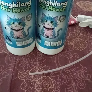 Glowhome Penghilang bau hewan peliharaan untuk ruangan dalam rumah, penghilang bau kucing dan pengurai bau pada pasir kucing.