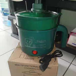 Panci Listrik / Panci Elektrik Free Kukusan Stainless / Panci Penggorengan 0.8L