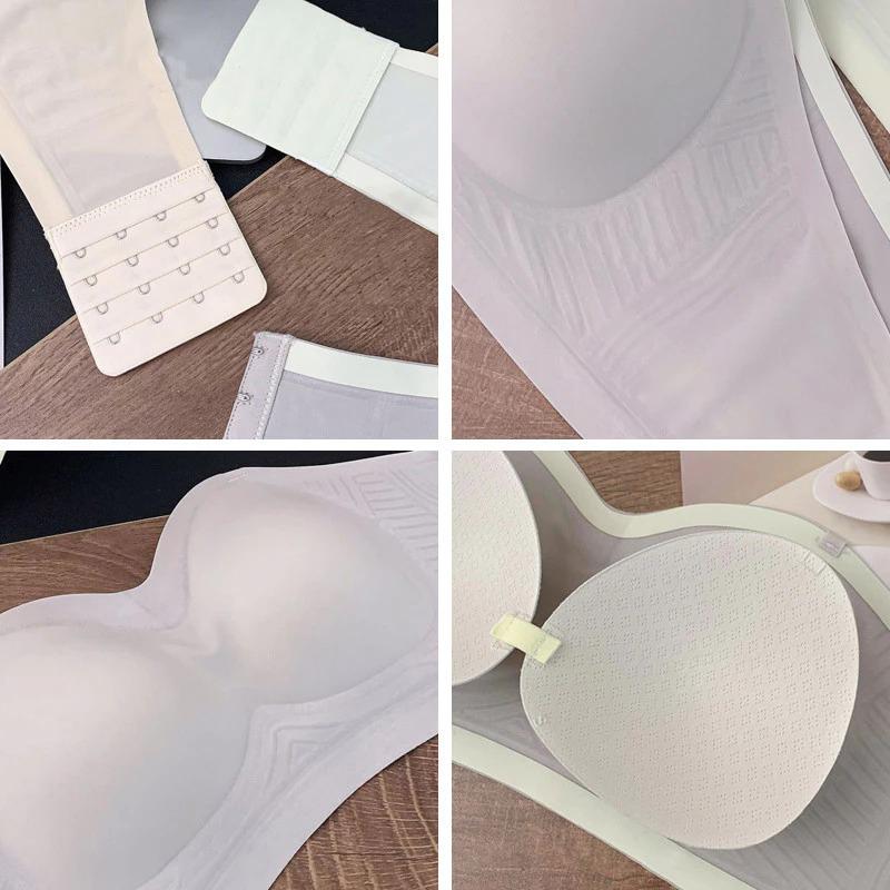 Polini - Bra Push Up Wanita Bh Polini Kemben Tali Bisa Dilepas Pakaian Dalam Seamless 668 2