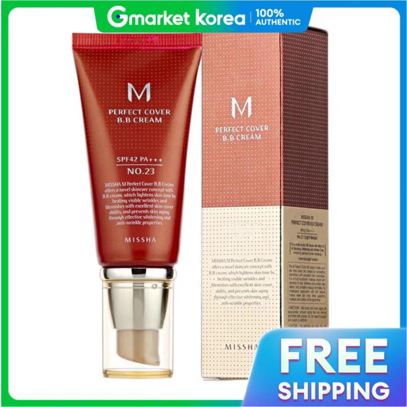 Missha | Kem Nền Missha M Perfect Cover BB Che Phủ Tốt Lâu Trôi Chống Nắng 50ml