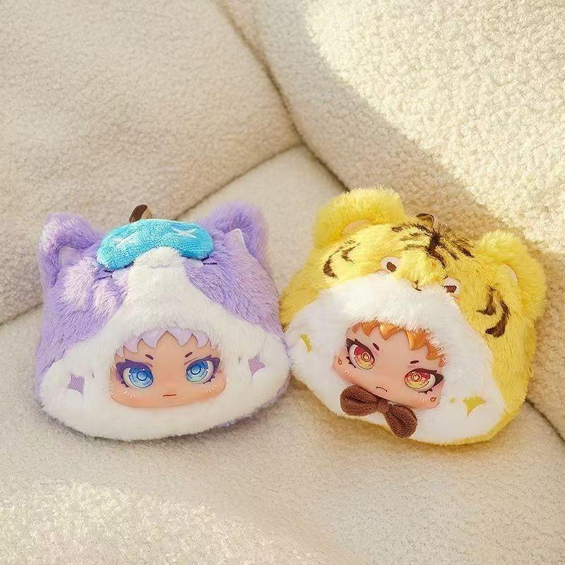 Đồ Chơi Nhồi Bông Hộp Mù Cảm Xúc, Búp Bê Động Vật, Túi Khóa Kéo, Móc Chìa Khóa, Mặt Dây Chuyền Cặp Sách Học Sinh Toy