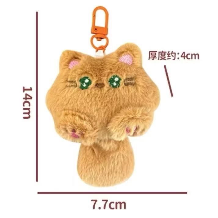Gantungan Tas Boneka Kucing Bag Charm Bunny Pink Accessories