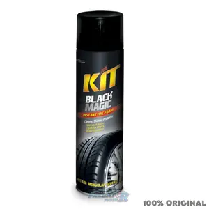 KIT BLACKMAGIC 450ML SEMIR BAN SEMPROT LANGSUNG BERSIH HITAM MENGKILAP Air Car