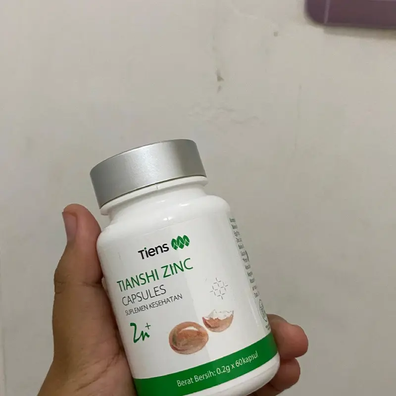 Tianshi Zinc Capsules - Suplement Zinc bisa untuk anak dan Dewasa Suplemen Nutrisi Anak Tiens - Zat Besi Anak - Zinc Tiens Vitamin Anak - Suplemen Zat Besi Anak Vitamin Anak 1 Tahun Vitamin Anak Cerdas vitamin D3 untuk bayi 8