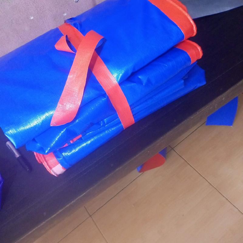 terpal plastik 4x4meter warna biru oren 3