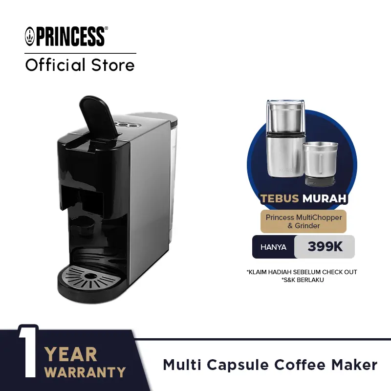 Princess Multi Capsule Coffee Maker / Mesin Kopi Multi Kapsul Machine Minuman