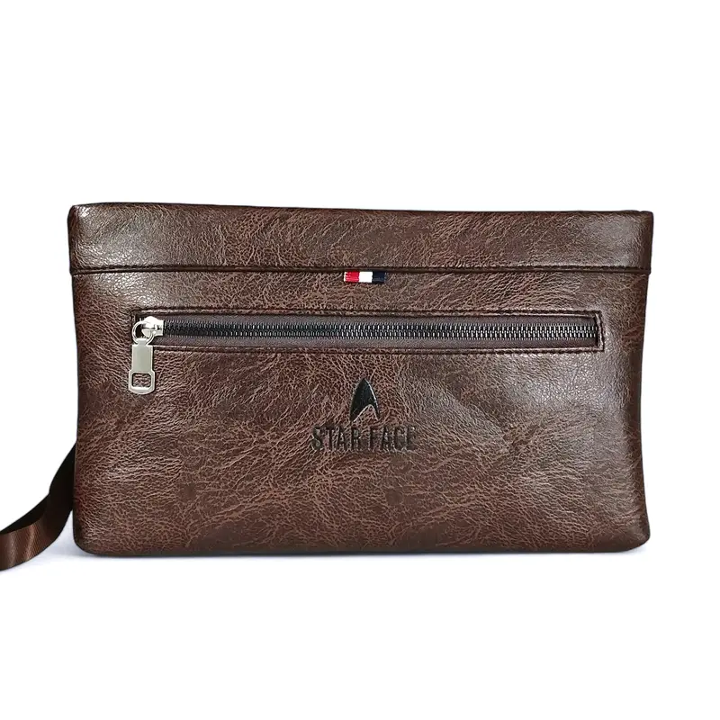 Polo Amstar Star Face Tas Multifungsi Handbag Slim Slingbag Clutch Unisex Kulit Pu Premium Pria Waistbag 2