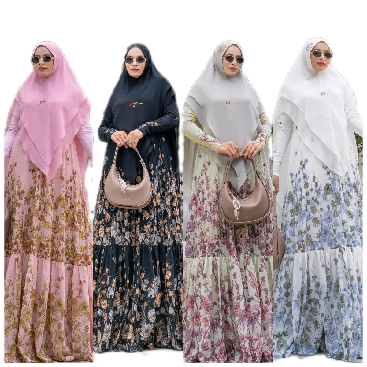GAMIS SYAR'I Hayora volt A5by RHYN SYAR'I Muslim Wanita Syari