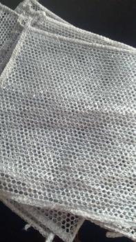 Product Review of (Isi 10pcs) Kain Lap Dapur Kawat Perak Metalik Bentuk Persegi Halus Sebaguna / Pembersih Panci Piring Kain Cuci Piring Kawat / Lap Cleaning/kain lap microfiber from @**0 0
