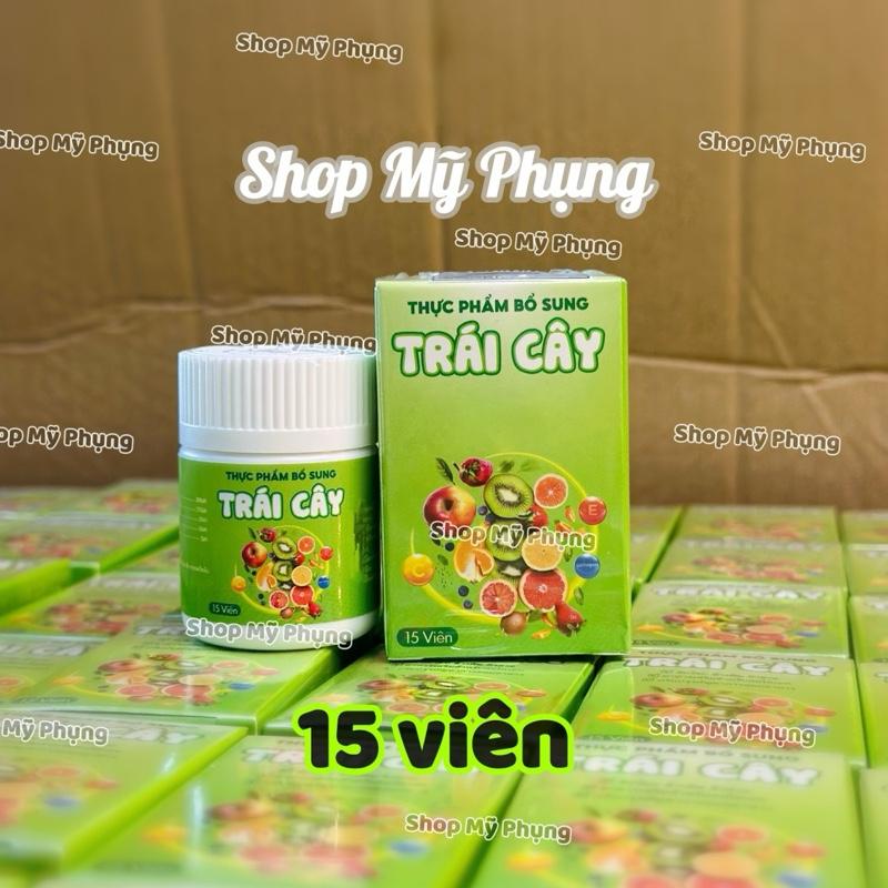 Viên uống trái cây bổ sung vitamin Trái Cây