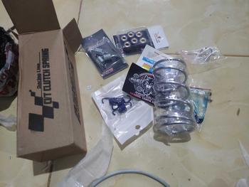 Product Review of MIO J MIO SOUL X RIDE 115 MIO GT 115 FINO 115 SMILE FULL UPGRADE RACING CVT ASHAR RACING Motorcycle ROLLER+PER CVT+ PER SENTRI from 🦉**🦉 0