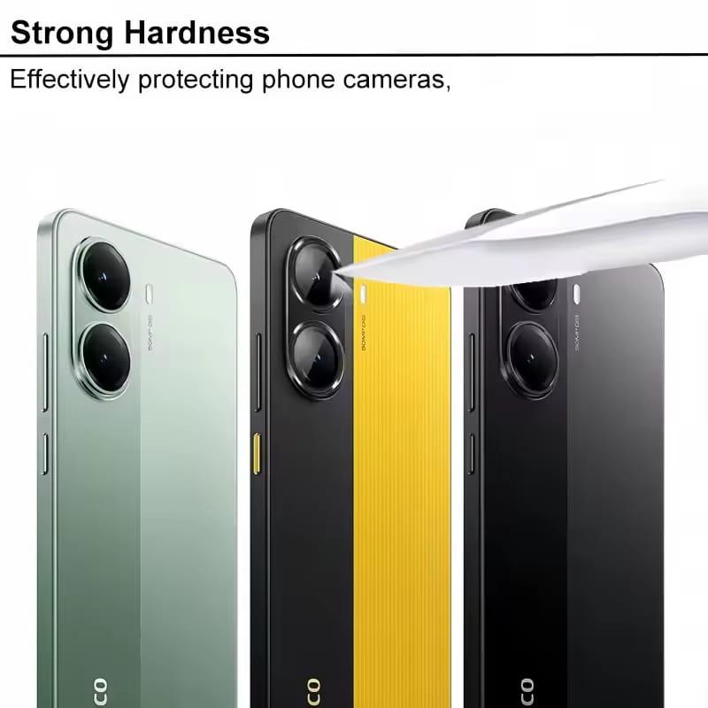 Ring Kamera For POCO X6 X7 PRO 5G Eagle Eye Tempered Glass Lens Camera 3