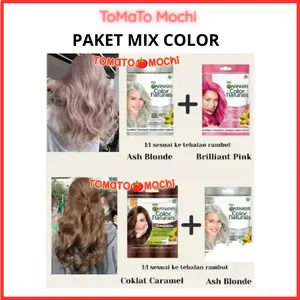 Paket Mix Garnier Hair Colour Pewarna Semir Rambut